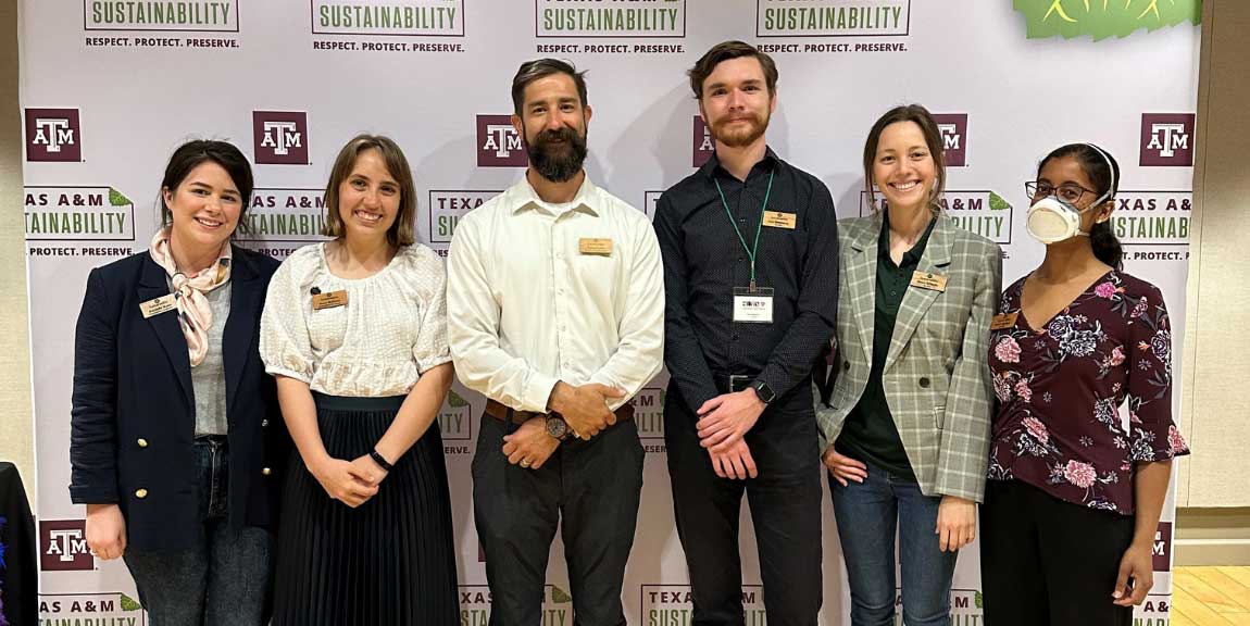 Eco Reps and staff attended the Texas Regional Alliance for Campus Sustainability (TRACS) Annual Summit. Eco Reps presented posters regarding their work at the student poster session and staff members led sessions on sustainability topics. Gary Cocke led a discussion on green energy strategies across higher education in Texas highlighting UTD’s path to a renewable energy strategy with Gwen Schaulis moderating the panel. Danielle Dunn presented on a panel providing guidance to students who plan to incorporate sustainability into their career. Avery McKitrick presented on UTD’s Eco Rep program demonstrating how student employees in sustainability departments can be utilized to their fullest potential. Gwen Schaulis presented her poster titled “Justice at the Heart of Environmentalism”. Ian Seamans’ poster highlighted his work making campus more bicycle friendly with the poster “Bicycle Friendly University at UT Dallas”. Mohini Shanker presented a poster on UTD’s microfarm titled “UTD Eco Hub”.