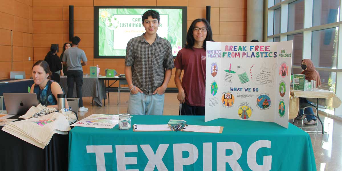 The Texas Public Interest Research Group table.