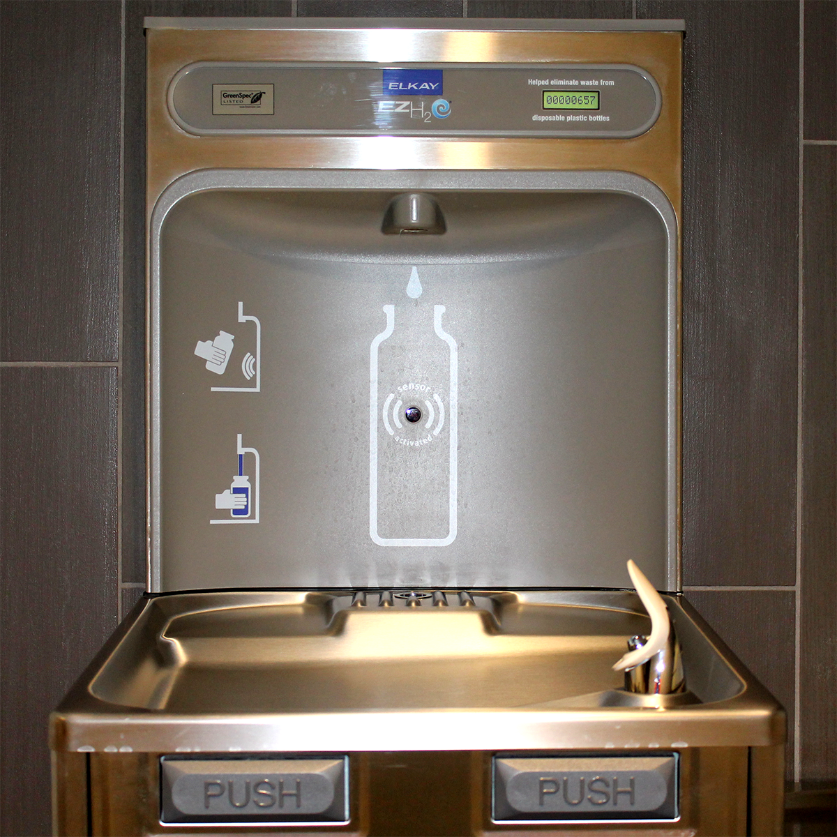 Water Bottle Refilling Station